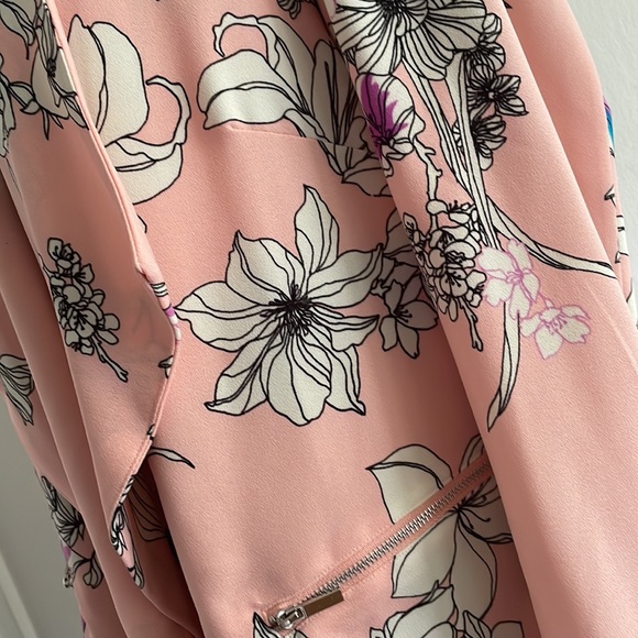 NY Collection-flowy flower soft pink blazer NBW makes any outfit complete😀 - Picture 5 of 9